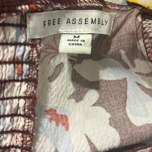 New Free Assembly Printed Dress - Picture 6 of 7